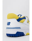 New Balance Yellow Leather Leather Sneaker