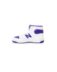 New Balance Purple Leather Sneaker