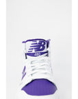New Balance Purple Leather Sneaker