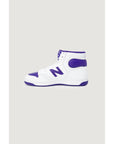 New Balance Purple Leather Sneaker