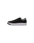Armani Exchange Black Leather Sneaker