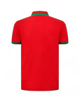 Hugo Boss Red Cotton Polo Shirt