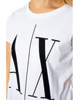 Armani Exchange White Cotton Tops & T-Shirt
