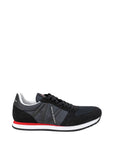 Armani Exchange Black Polyester Sneaker