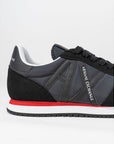 Armani Exchange Black Polyester Sneaker