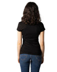 Armani Exchange Black Cotton Tops & T-Shirt