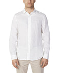 Armani Exchange White Linen Shirt