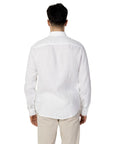 Armani Exchange White Linen Shirt
