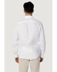 Armani Exchange White Linen Shirt