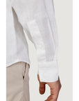 Armani Exchange White Linen Shirt
