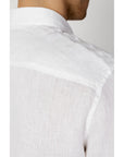 Armani Exchange White Linen Shirt