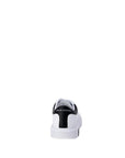 Armani Exchange Black And White Leather Sneaker