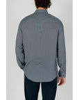 Armani Exchange Gray Viscose Shirt