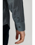 Armani Exchange Gray Viscose Shirt