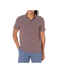 Armani Exchange Bordeaux Cotton Polo Shirt