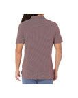 Armani Exchange Bordeaux Cotton Polo Shirt