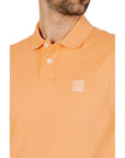 Hugo Boss Orange Cotton Polo Shirt