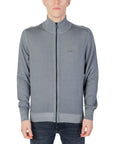 Hugo Boss Gray Wool Cardigan