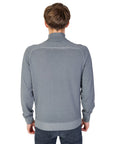 Hugo Boss Gray Wool Cardigan