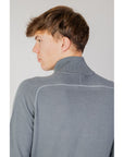 Hugo Boss Gray Wool Cardigan
