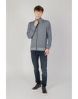 Hugo Boss Gray Wool Cardigan