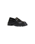 Love Moschino Black Polyethylene Flat Shoe