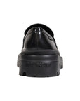 Love Moschino Black Polyethylene Flat Shoe