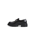 Love Moschino Black Polyethylene Flat Shoe