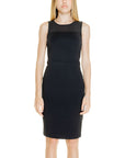 Armani Exchange Black Polyamide Dress