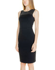 Armani Exchange Black Polyamide Dress