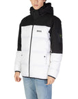 Hugo Boss White Polyester Polyester Jacket