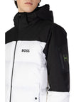 Hugo Boss White Polyester Polyester Jacket