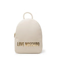 Love Moschino Beige Polyethylene Backpack