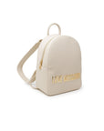 Love Moschino Beige Polyethylene Backpack