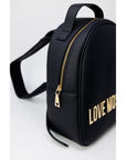 Love Moschino Black Polyethylene Backpack
