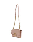 PINKO Pink Leather Handbag