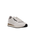 Hugo Boss White Polyester Sneaker