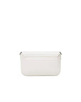 Armani Exchange White Synthetic Leather Handbag
