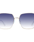 Ana Hickmann Gold Women Sunglasses