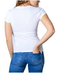 Armani Exchange White Cotton Tops & T-Shirt