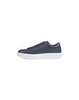 Armani Exchange Blue Leather Sneaker