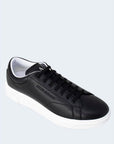 Armani Exchange Black Leather Sneaker