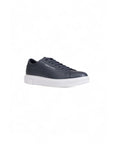 Armani Exchange Blue Leather Sneaker