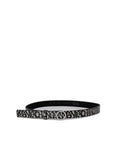 Armani Exchange Gray Polyester Belt