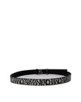 Armani Exchange Gray Polyester Belt