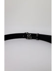 Armani Exchange Gray Polyester Belt