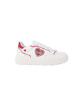 Love Moschino Red Polyethylene Sneaker