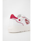 Love Moschino Red Polyethylene Sneaker
