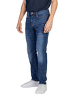Armani Exchange Blue Cotton Jeans & Pant