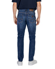 Armani Exchange Blue Cotton Jeans & Pant